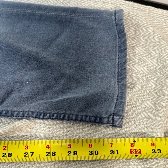 Paige Federal Jeans Mens 32x31 Gray Straight Leg Casual Stretch Mid Rise - Picture 12 of 14